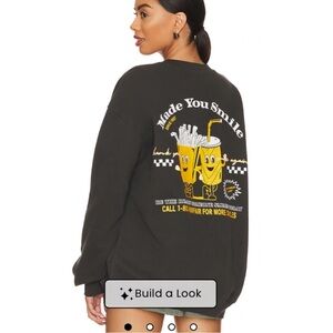 mayfair group “made you smile” crewneck